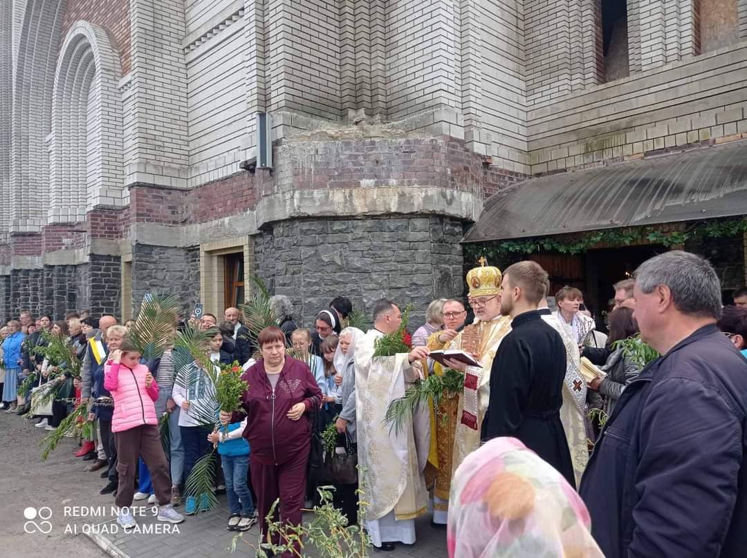 Святкування Престольного празника Входу Господнього в Єрусалим